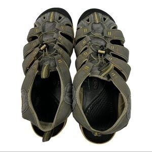 Keen Newport H2 Men Round Toe Synthetic Green Fisherman Sandal Sz 12
